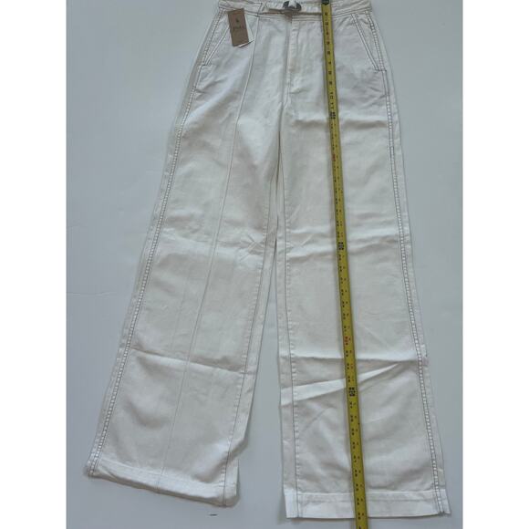 Polo Ralph Lauren Women's White Margery Wide-Leg Jeans Size 28 NWT - Picture 12 of 13